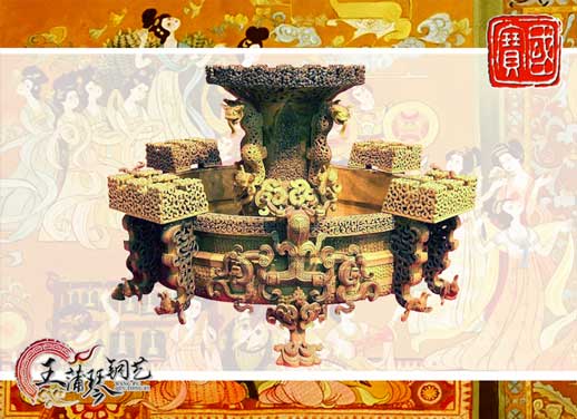 銅尊盤(pán)，曾侯乙尊盤(pán)，國(guó)寶級(jí)文物之一